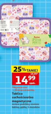 Tablica suchościeralna magnetyczna