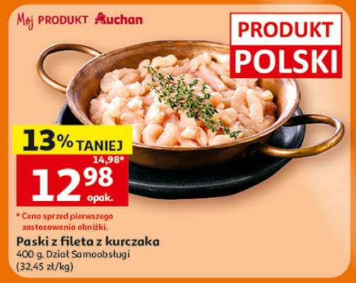 Paski z fileta z kurczaka