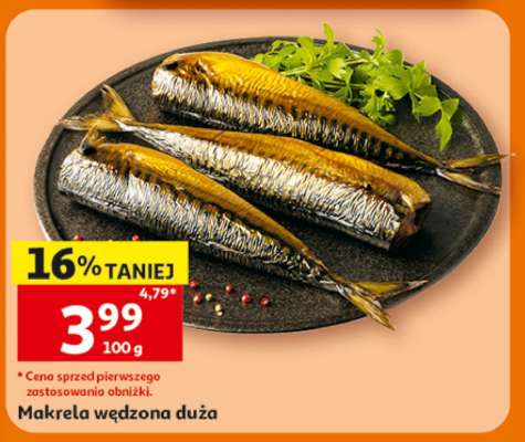 Makrela wędzona duża