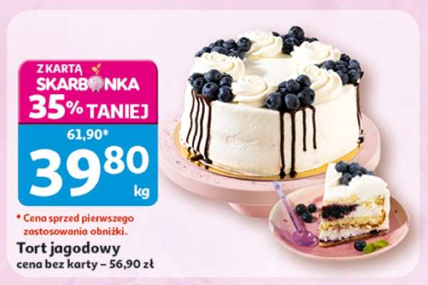 Tort jagodowy