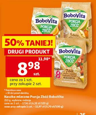 Kaszka mleczna Porcja Zbóż BoboVita