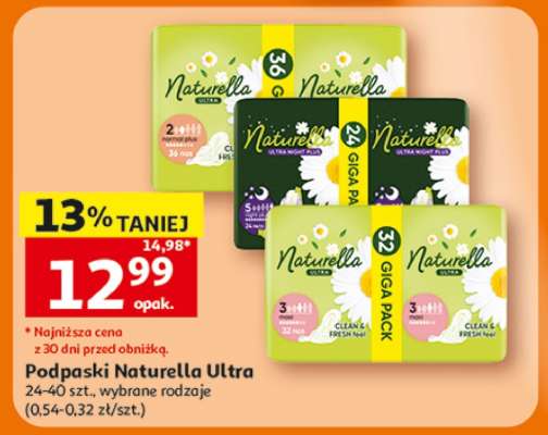 Podpaski Naturella Ultra
