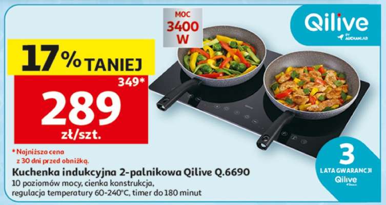 Kuchenka indukcyjna 2-palnikowa Qilive Q.6690