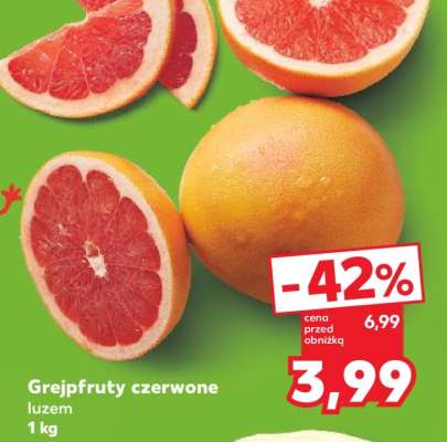 Grejpfruty czerwone, luzem 1 kg