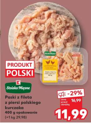 Paski z fileta z piersi polskiego kurczaka