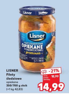 LISNER Filety śledziowe opiekane