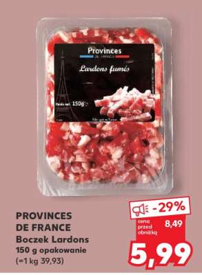 PROVINCES DE FRANCE Boczek Lardons