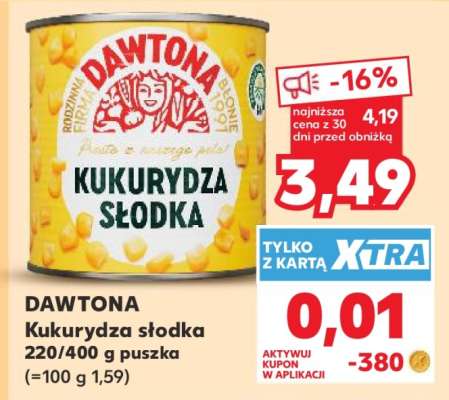 DAWTONA Kukurydza słodka