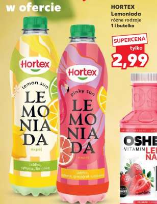 HORTEX Lemoniada różne rodzaje 1l butelka