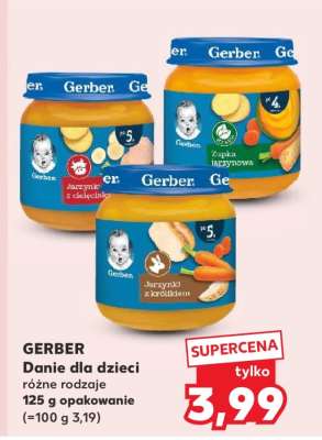 GERBER Danie dla dzieci