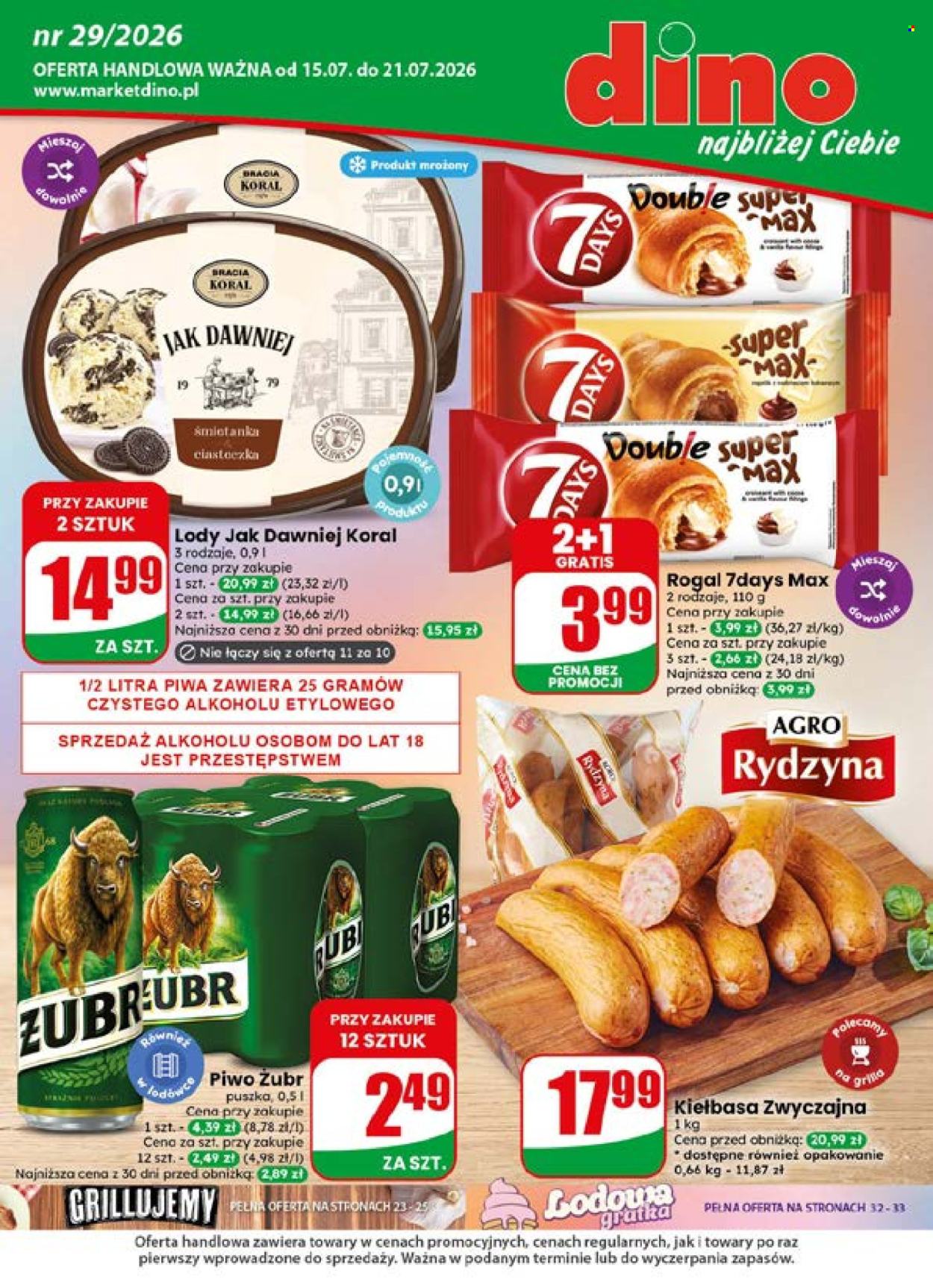 Leták Dino - 15.7.2026 - 21.7.2026. Strana 1
