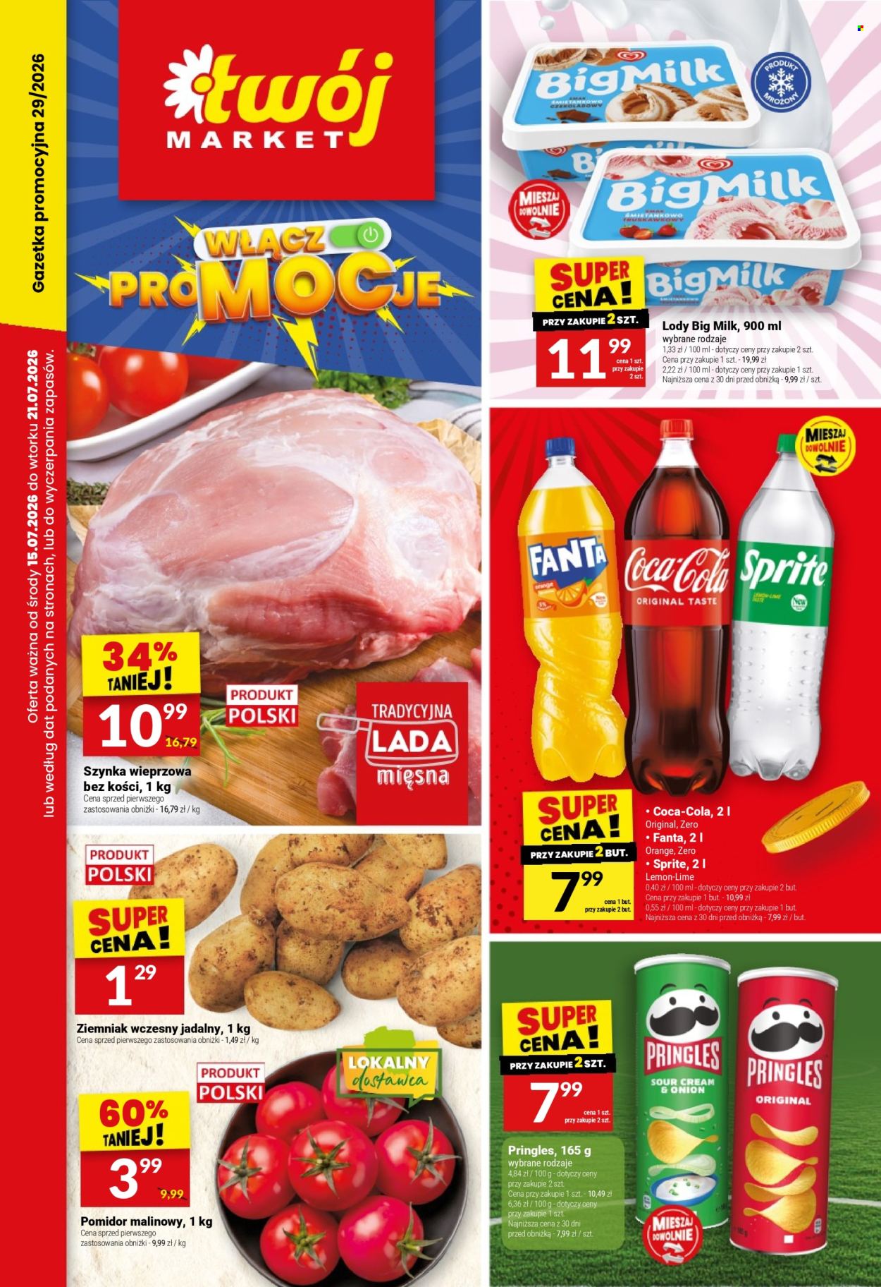 Leták Twój Market - 15.7.2026 - 21.7.2026. Strana 1
