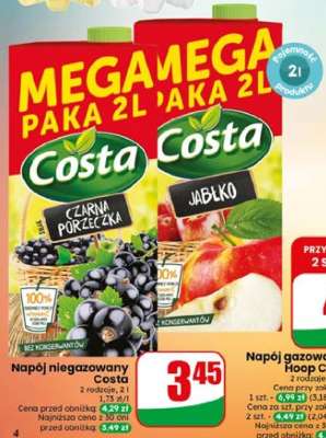 Napój niegazowany COSTA