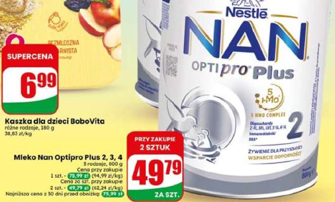Mleko Nan Optipro Plus 2, 3, 4