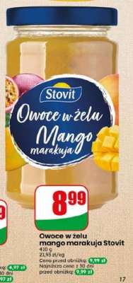 Owoce w żelu mango marakuja Stovit