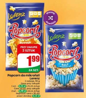 Popcorn do mikrofali LORENZ
