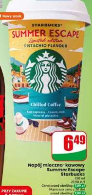 Napój mleczno-kawowy Summer Escape Starbucks