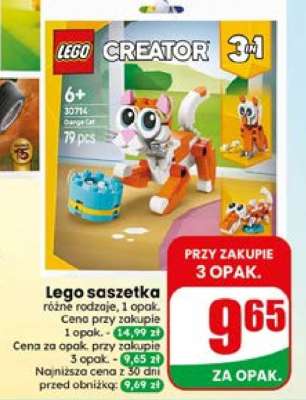 LEGO saszetka