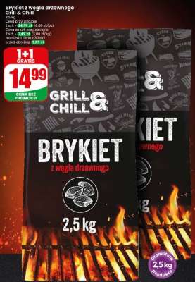 Brykiet z węgla drzewnego Grill & Chill