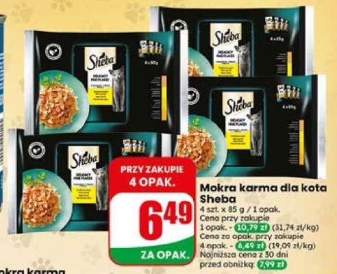 Mokra karma dla kota Sheba