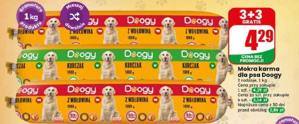 Mokra karma dla psa Doogy