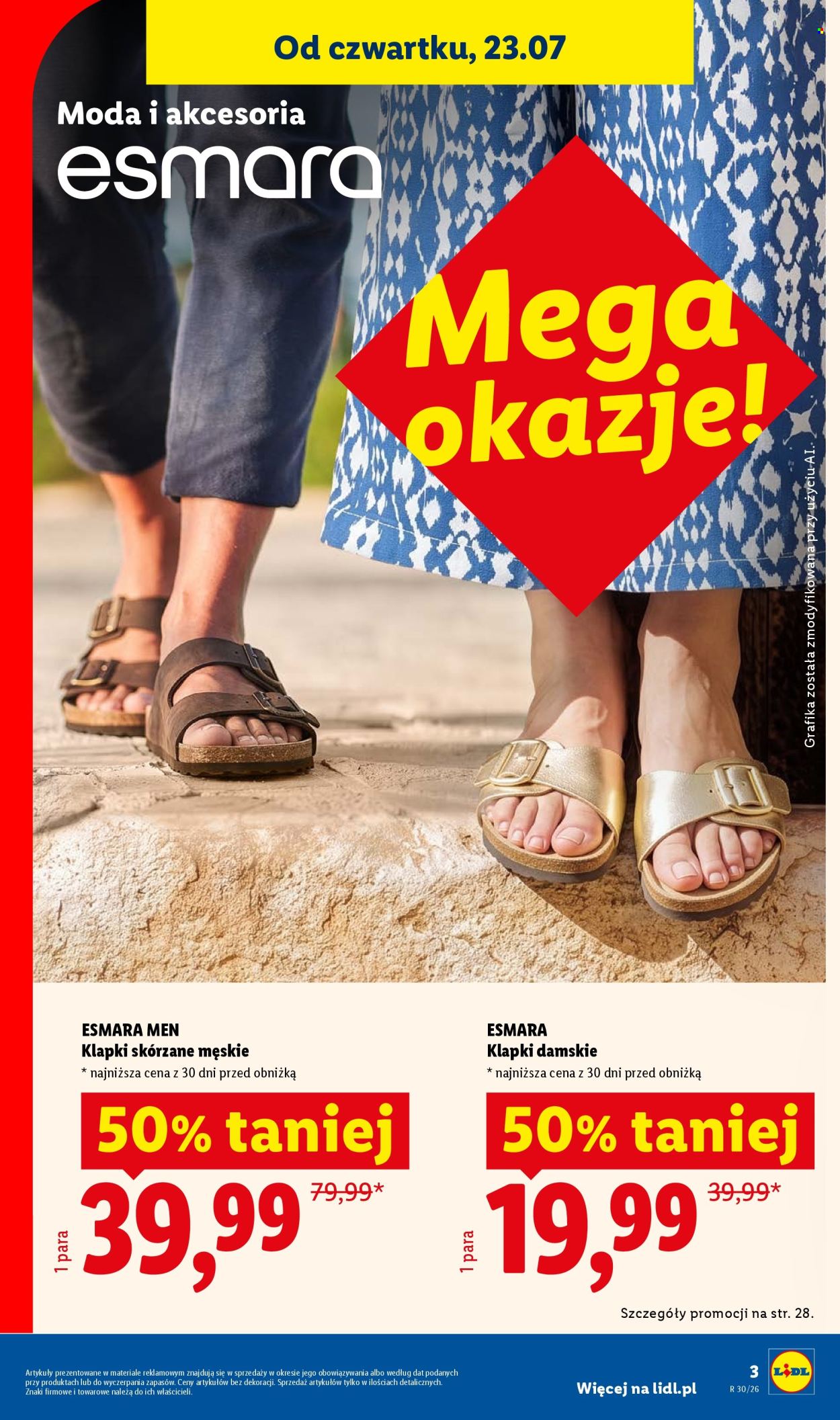 Leták Lidl - 20.7.2026 - 25.7.2026. Strana 3