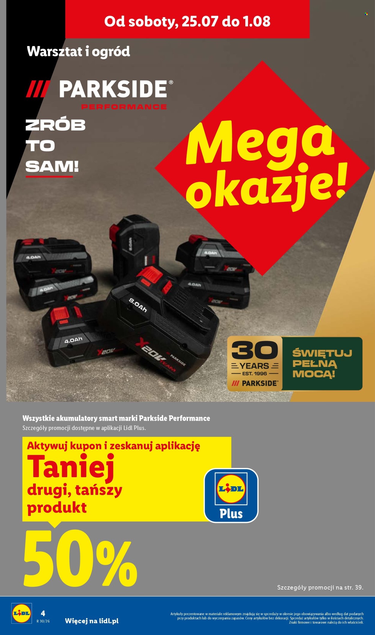 Leták Lidl - 20.7.2026 - 25.7.2026. Strana 4