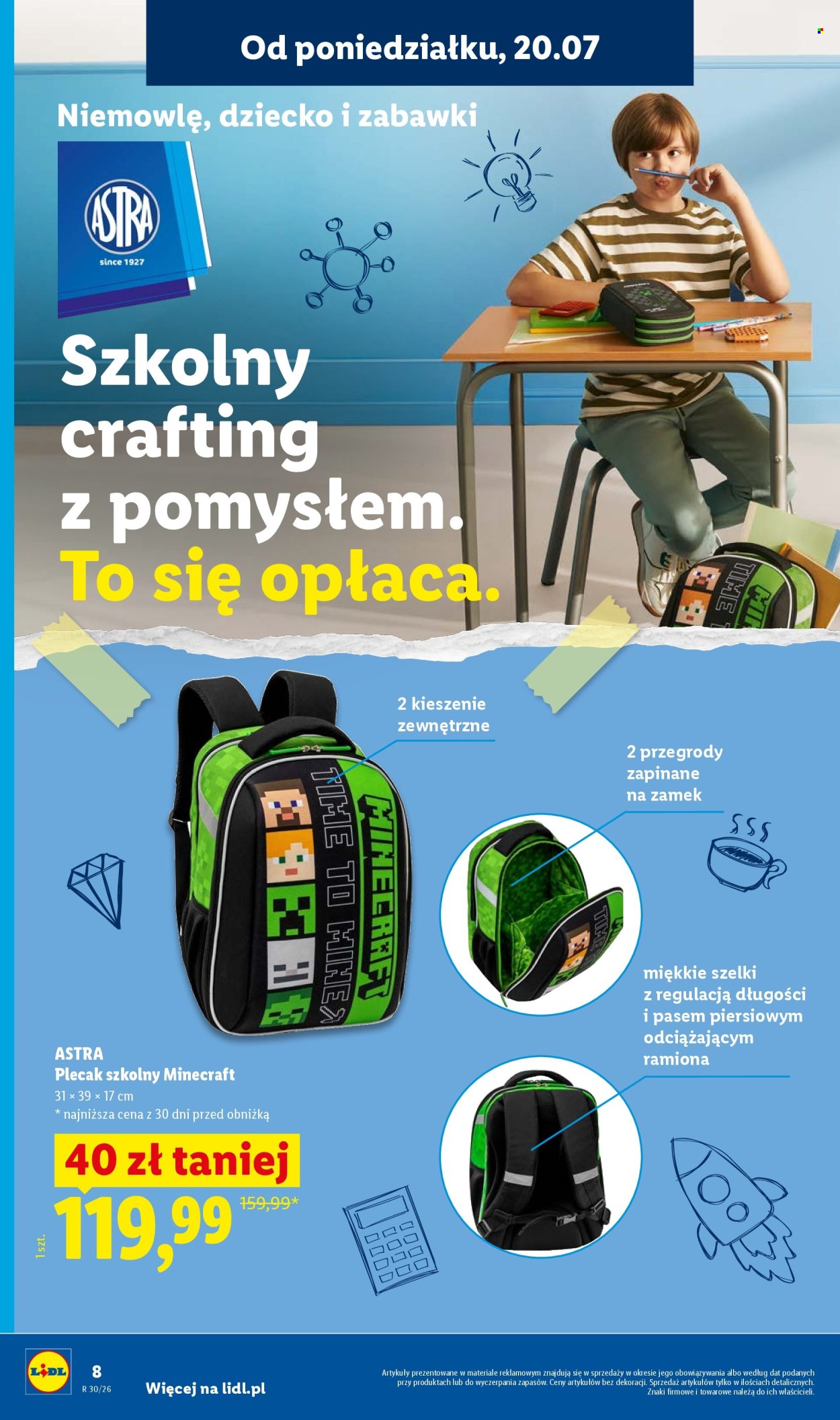 Leták Lidl - 20.7.2026 - 25.7.2026. Strana 8
