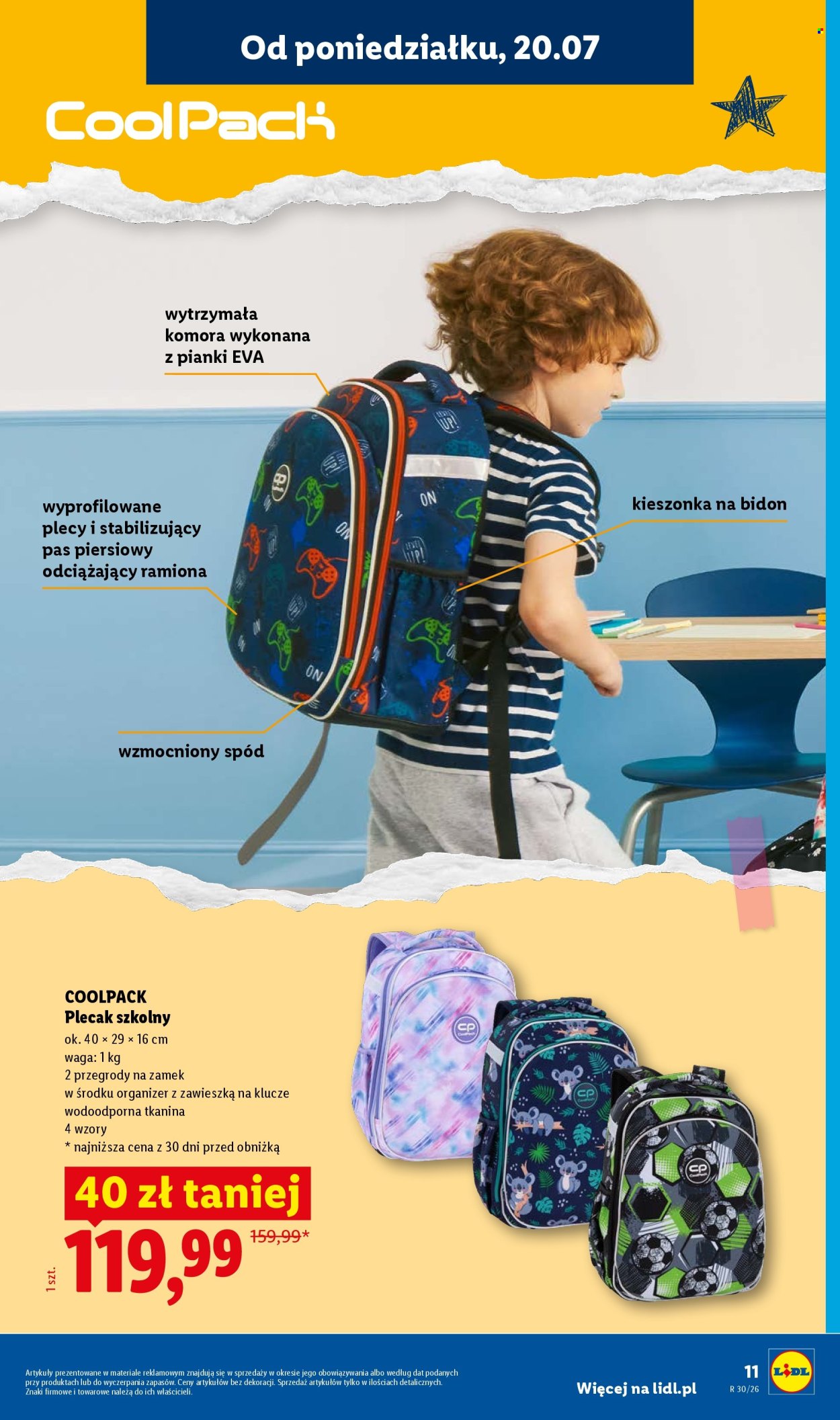 Leták Lidl - 20.7.2026 - 25.7.2026. Strana 11
