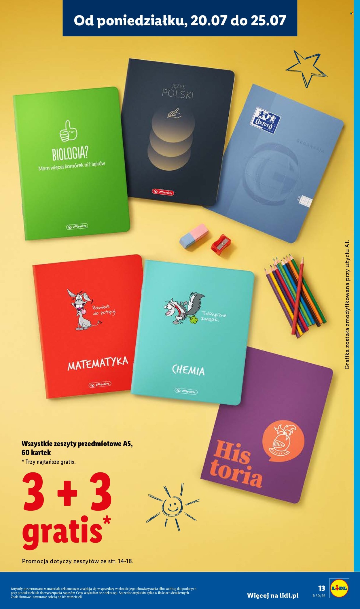 Leták Lidl - 20.7.2026 - 25.7.2026. Strana 13