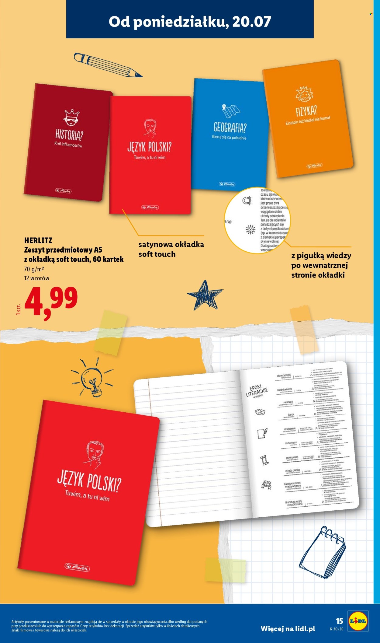 Leták Lidl - 20.7.2026 - 25.7.2026. Strana 15