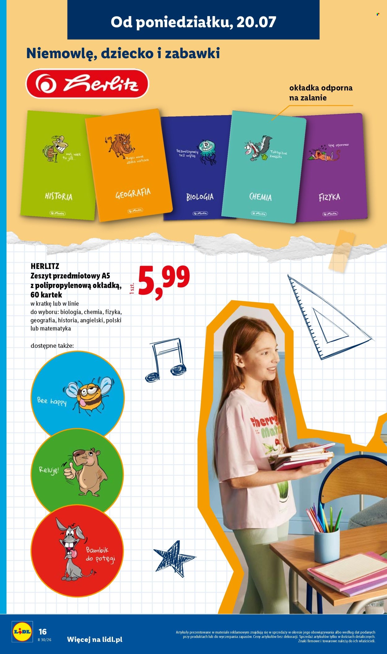 Gazetka Lidl - 20.07.2026 - 25.07.2026. Strona 16