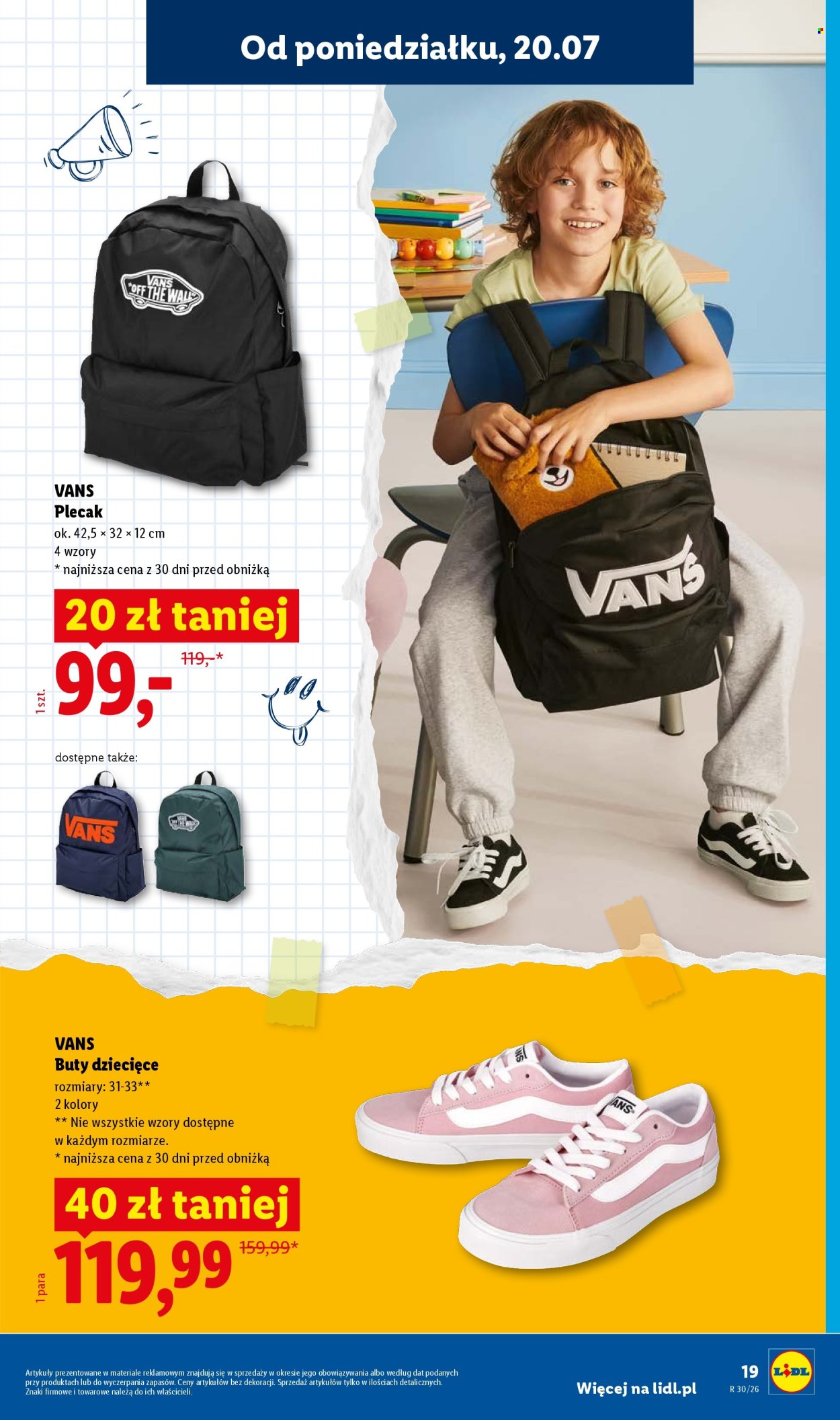 Leták Lidl - 20.7.2026 - 25.7.2026. Strana 19