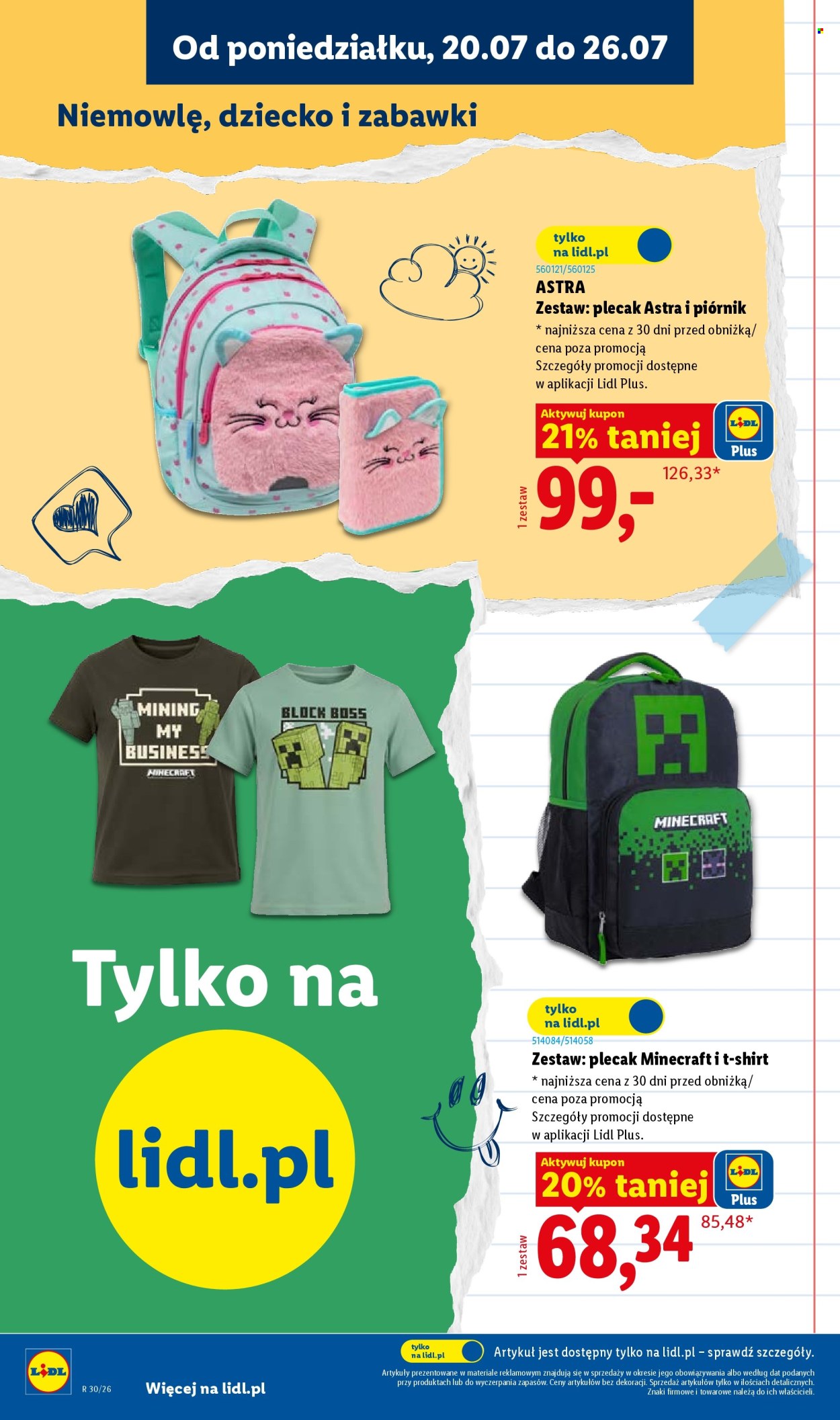 Leták Lidl - 20.7.2026 - 25.7.2026. Strana 22