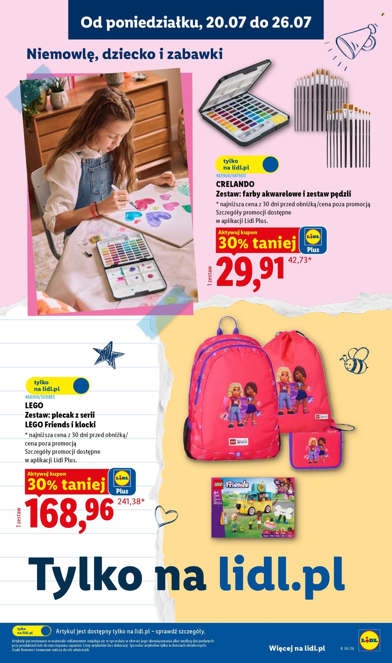 Leták Lidl - 20.7.2026 - 25.7.2026. Strana 23