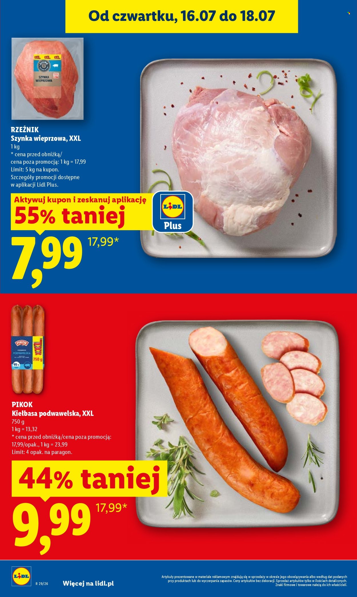 Leták Lidl - 16.7.2026 - 18.7.2026. Strana 6