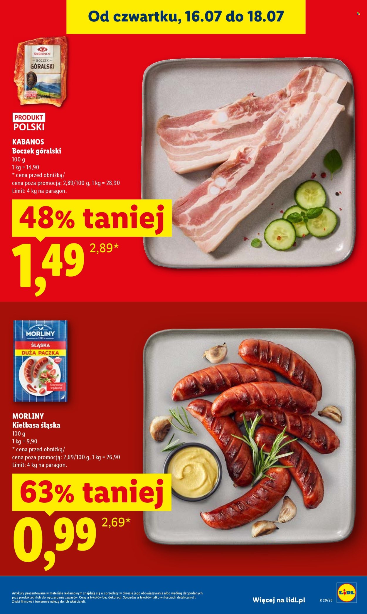 Leták Lidl - 16.7.2026 - 18.7.2026. Strana 7