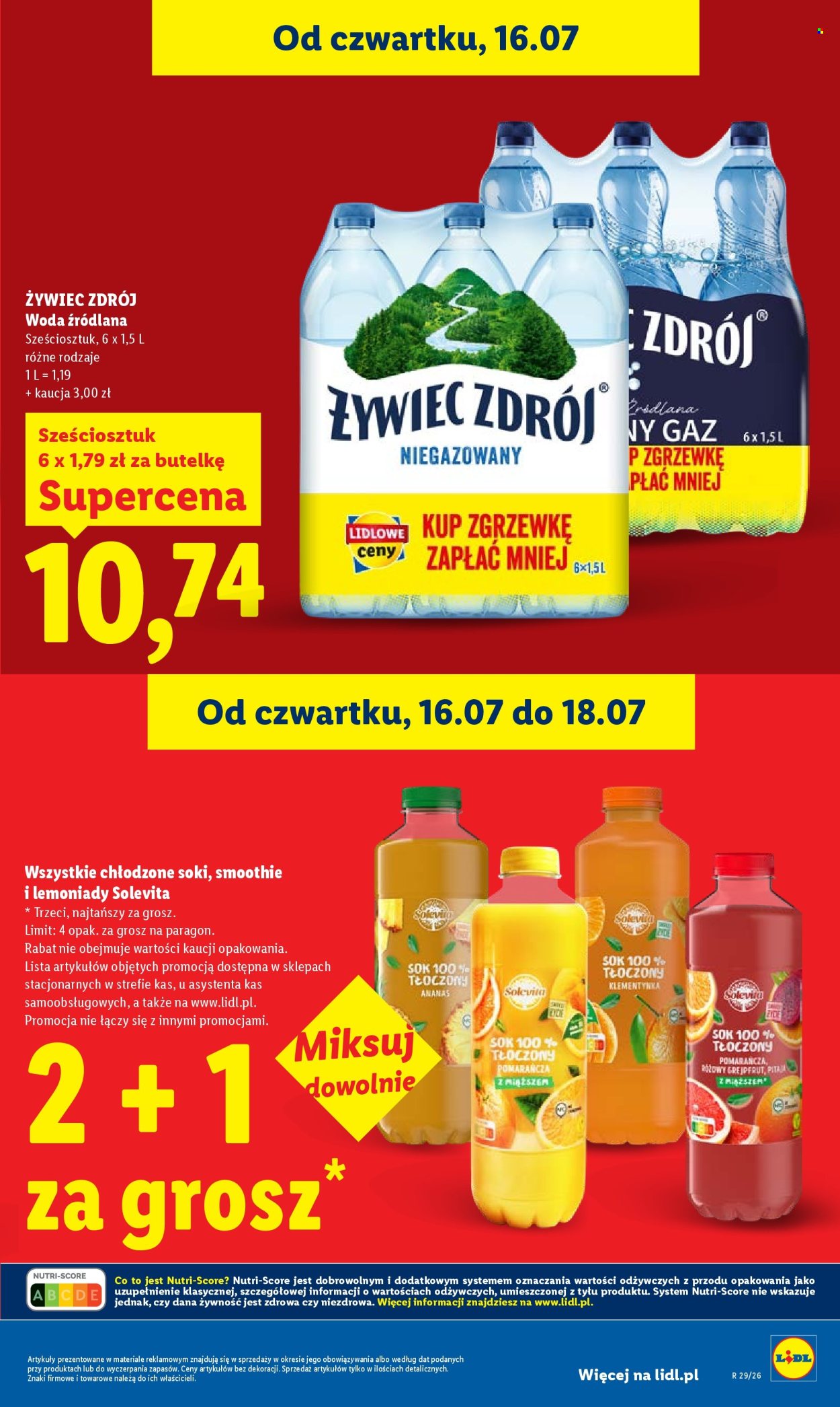 Leták Lidl - 16.7.2026 - 18.7.2026. Strana 21