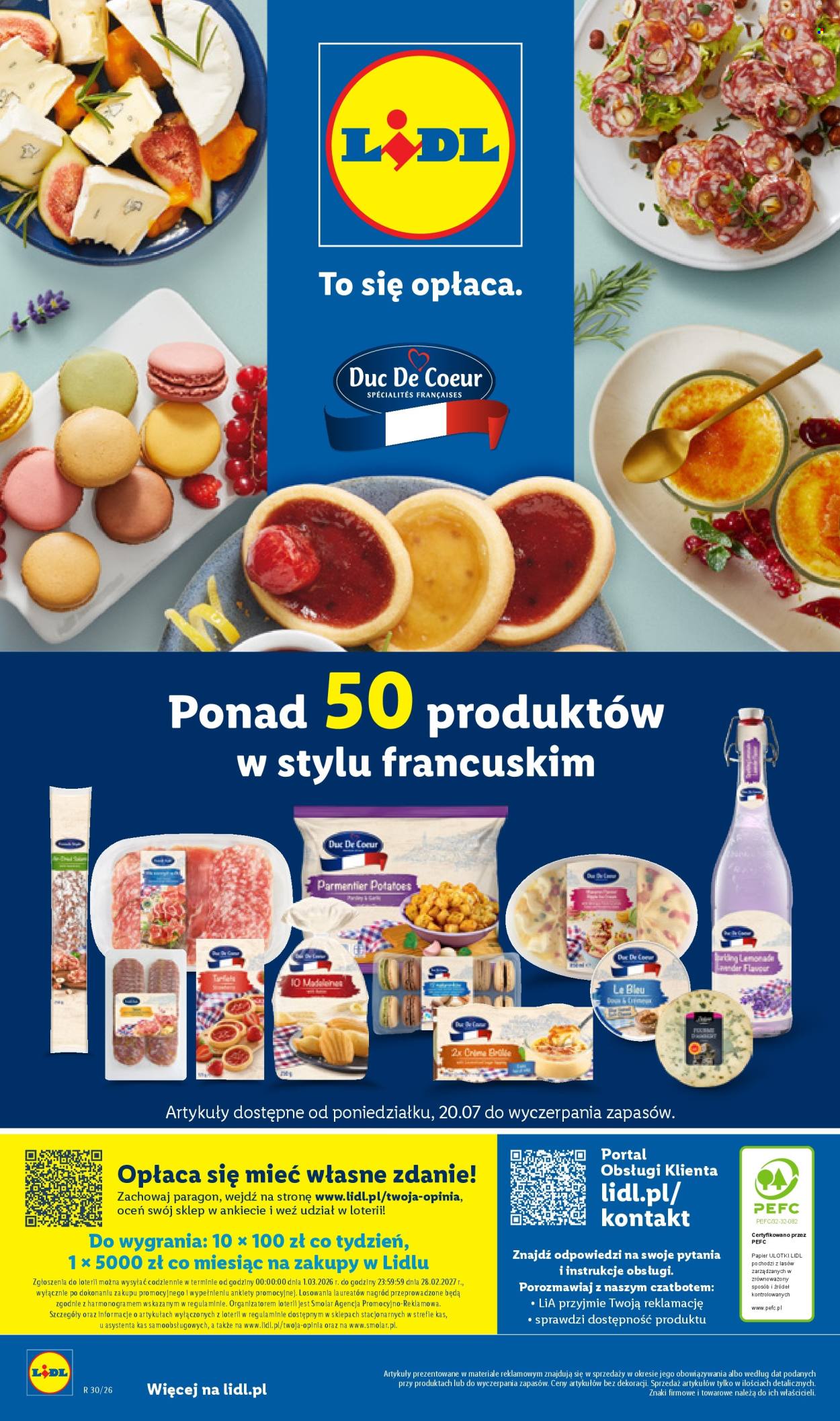 Leták Lidl - 20.7.2026 - 25.7.2026. Strana 58