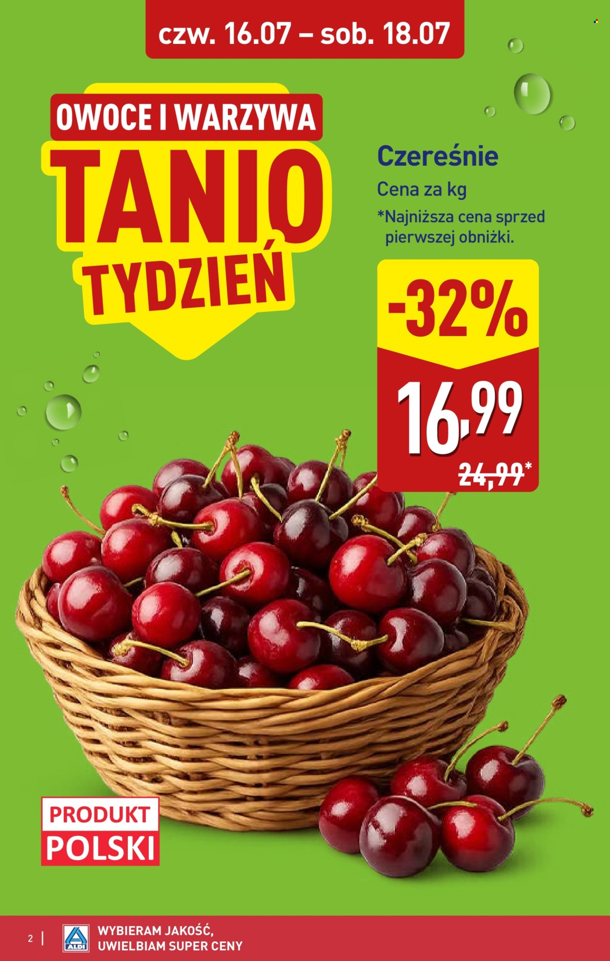 Leták ALDI - 16.7.2026 - 18.7.2026. Strana 2