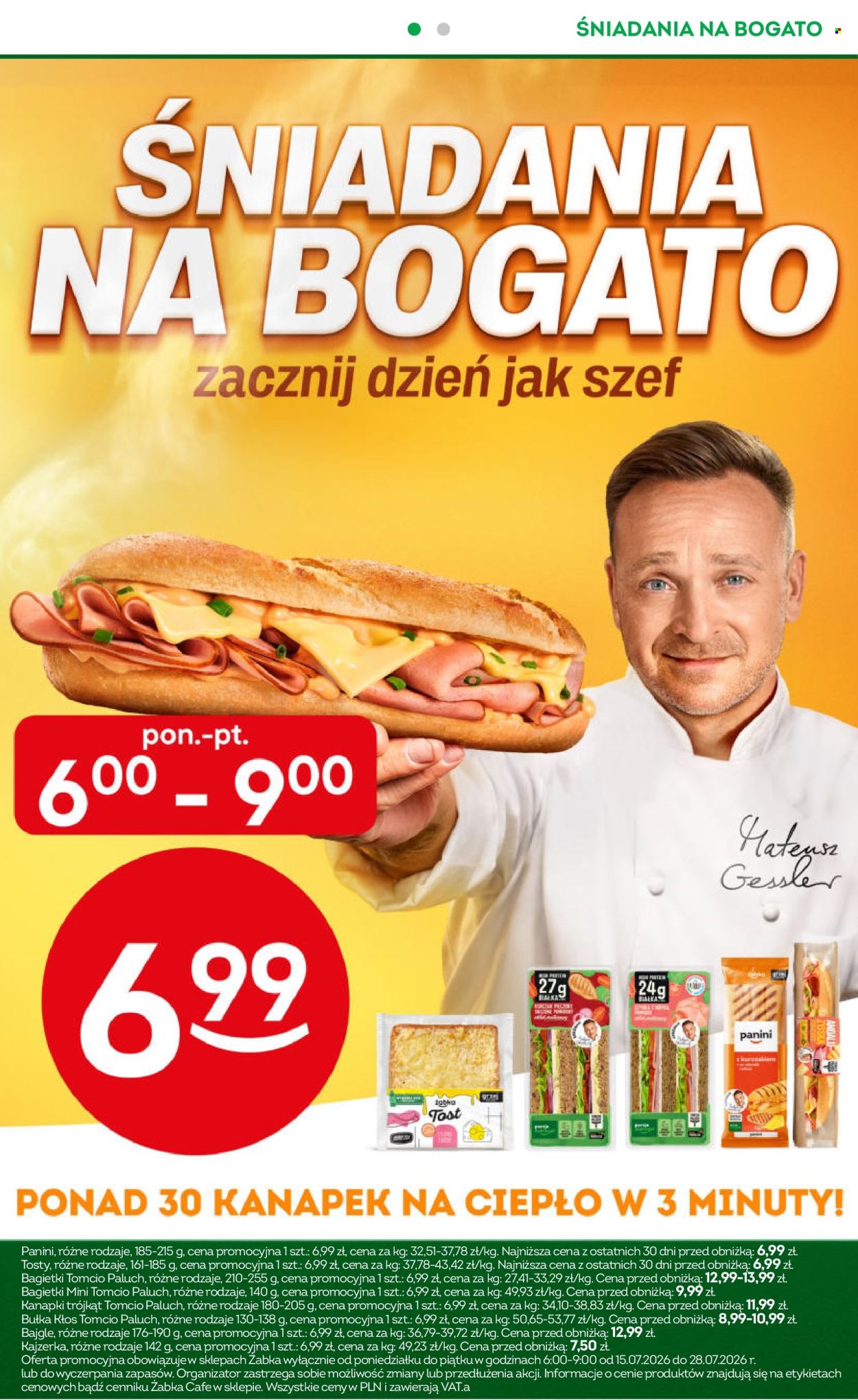 Leták Żabka - 15.7.2026 - 28.7.2026. Strana 2