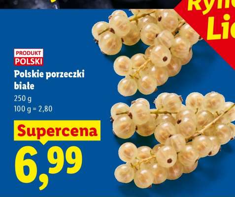 Polskie porzeczki białe