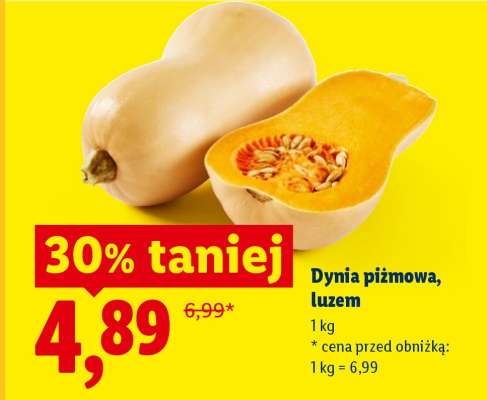 Dynia piżmowa, luzem