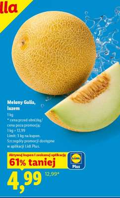 Melony galia, luzem