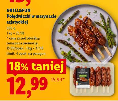 GRILL&FUN Polędwiczki w marynacie azjatyckiej