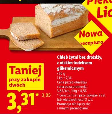Chleb żytni bez drożdży