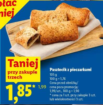Pasztecik z pieczarkami