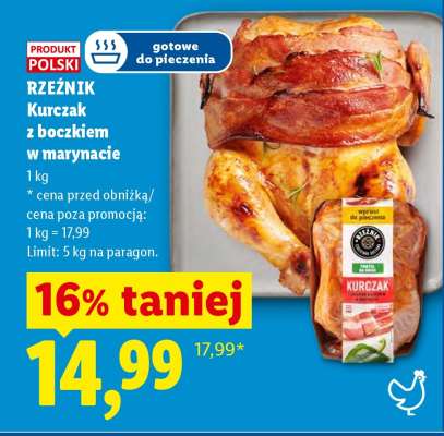 RZEŹNIK Kurczak z boczkiem w marynacie