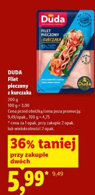 DUDA Filet pieczony z kurczaka