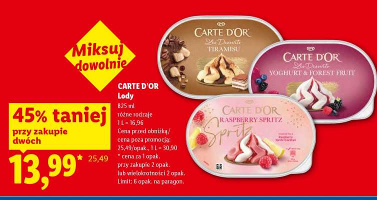 CARTE D’OR Lody
